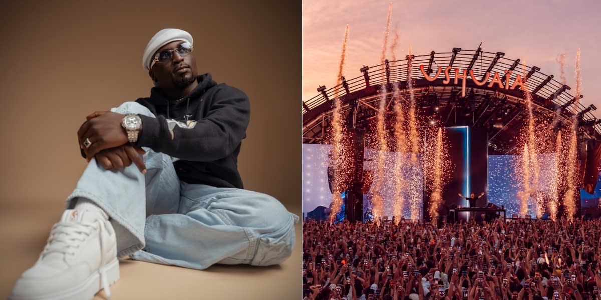 Photo of Kenyan-American singer Lovince Mckenzie and a past concert in Ibiza. /IBIZA SPOTLIGHT.VANTAGE KE