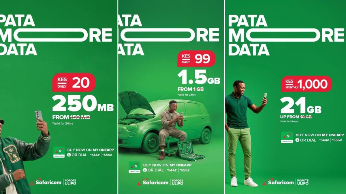 Safaricom Launches PATA MORE, Delivering More Value Across Connectivity and M-PESA for Customers and Businesses. /SAFARICOM