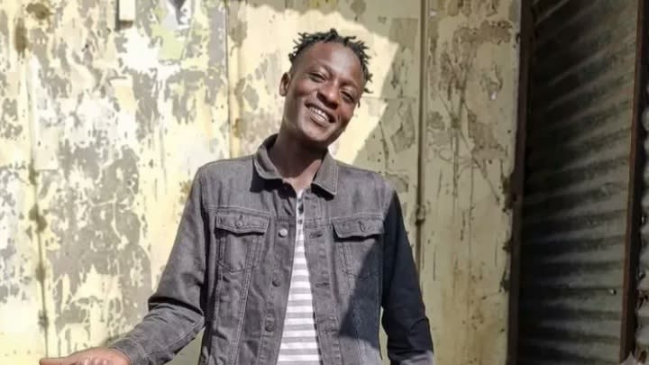 Photo of bodaboda rider Eric Otieno who died shortly after being released from Muthaiga Police Station. /THE STAR