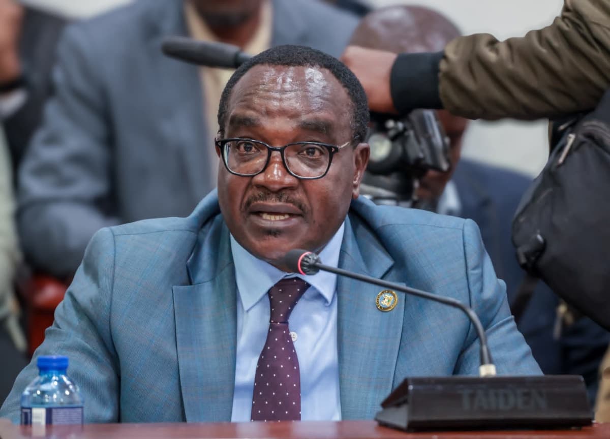 Education CS Julius Ogamba during a Committee session in Parliament on August 6, 2026. /JULIUS OGAMBA