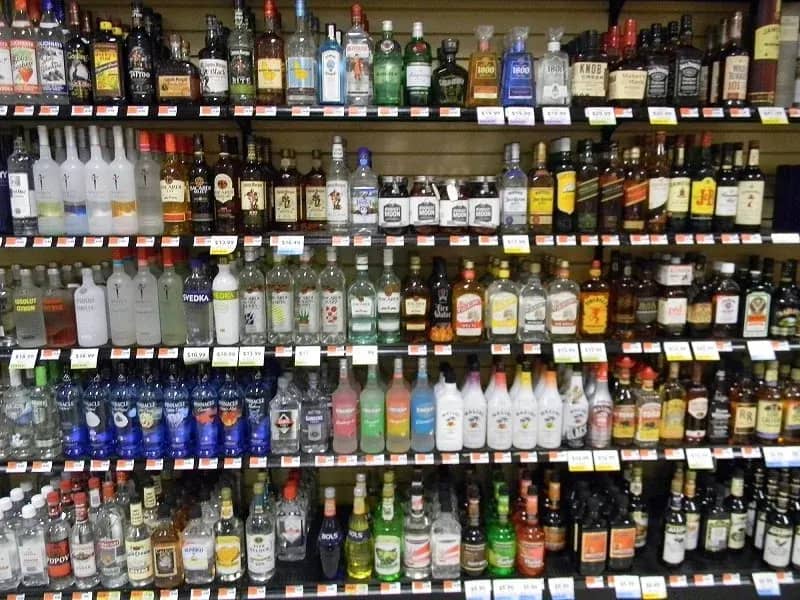 Photo of a wines and spirits store in Kenya. /NAIROBI LEO