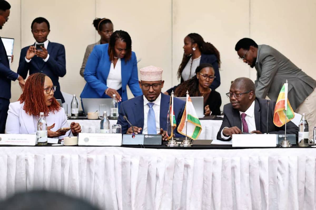 Wajir Governor Ahmed Abdullahi during the 2026 CoG full council meeting on October 12, 2026. /COG