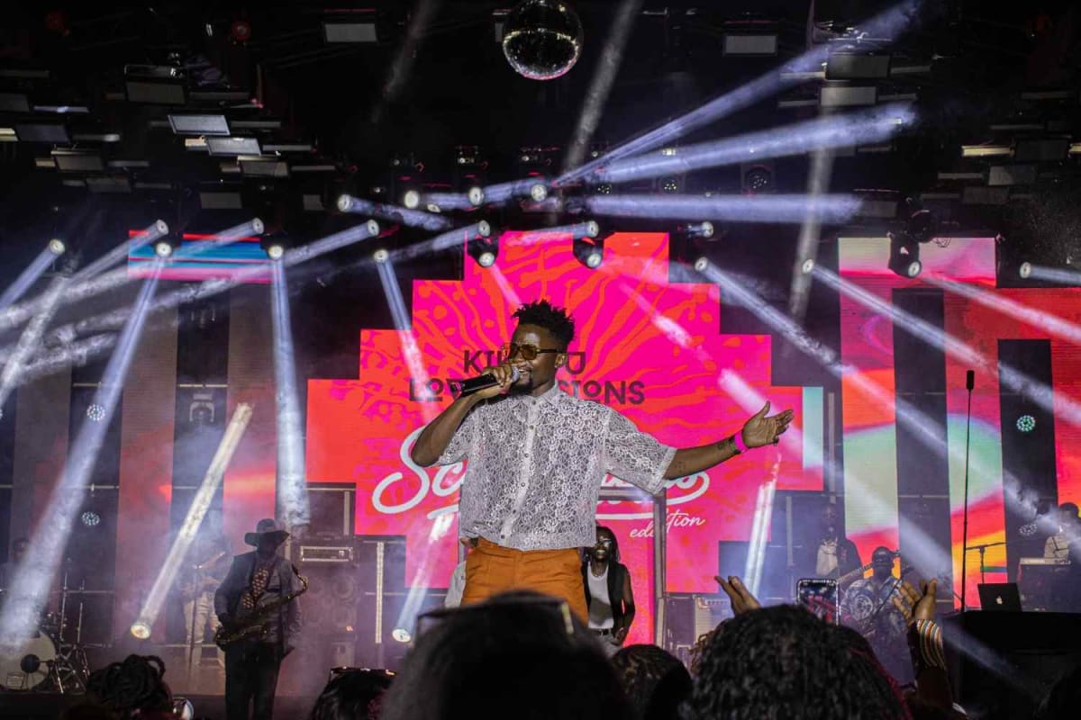 Ayrosh Performing at Kikuyu Love Sessions at Ngong Racecourse Waterfront, Nairobi on October 24, 2026. /PHOTO