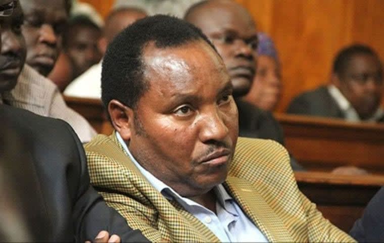 Former Kiambu Governor Ferdinand Waititu during a past court appearance. /BUSINESS TODAY