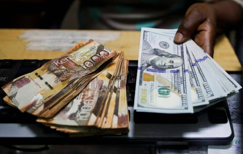 Photo of dollar and Kenyan shilling notes. /CNBC AFRICA