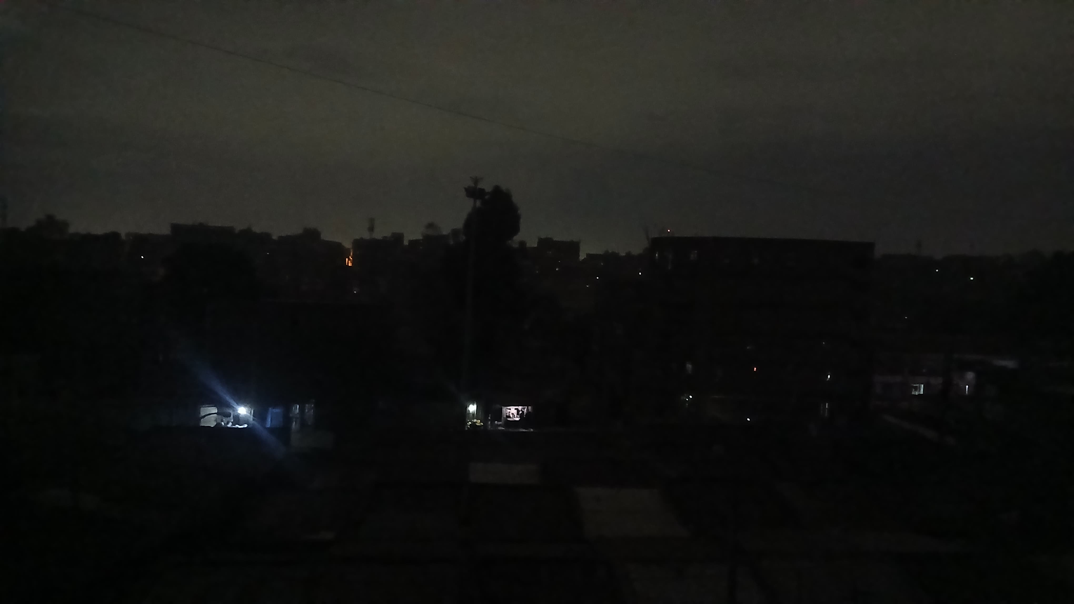 Photo of a power blackout that has hit areas of Huruma and Mathare North as taken on July 29, 2026. /MARVIN CHEGE