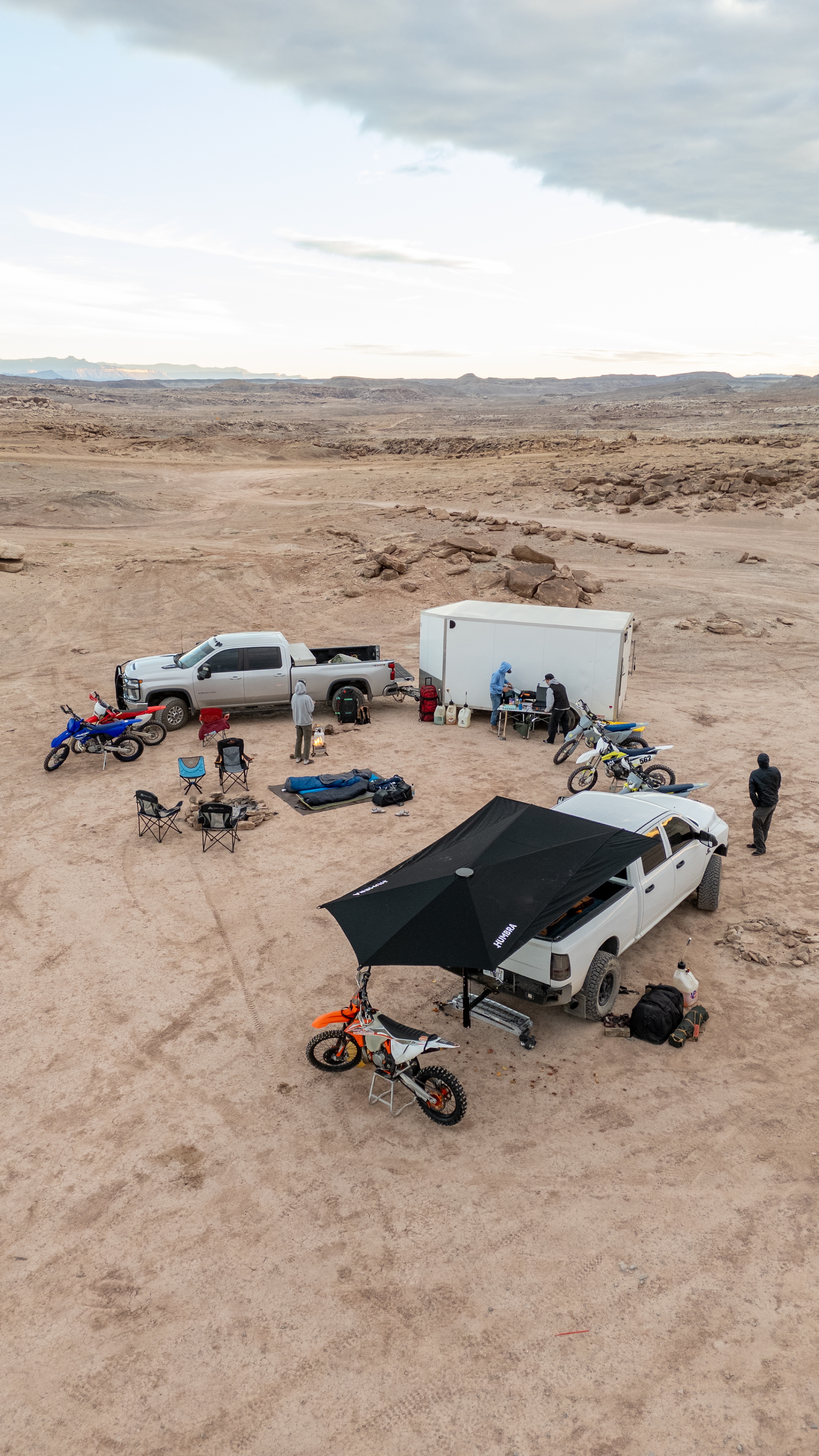 Humbra canopy from above