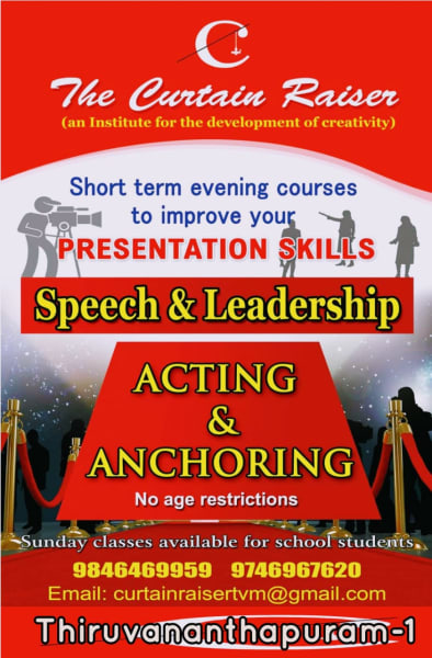 Speech & Leadership | Acting & Anchoring 