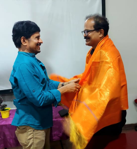 Felicitation to M S Mohanachandran for being appointed as additional private secretary to Chief minister additional