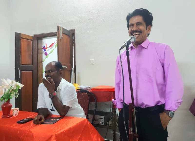 Felicitation to Best teacher winner -Sameer