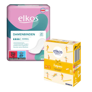 Elkos Damenhygieneartikel Normal