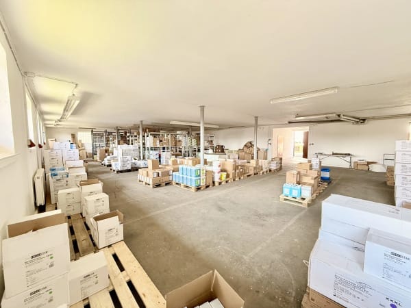 RHT Happle Lagerräume mit Hygieneprodukten