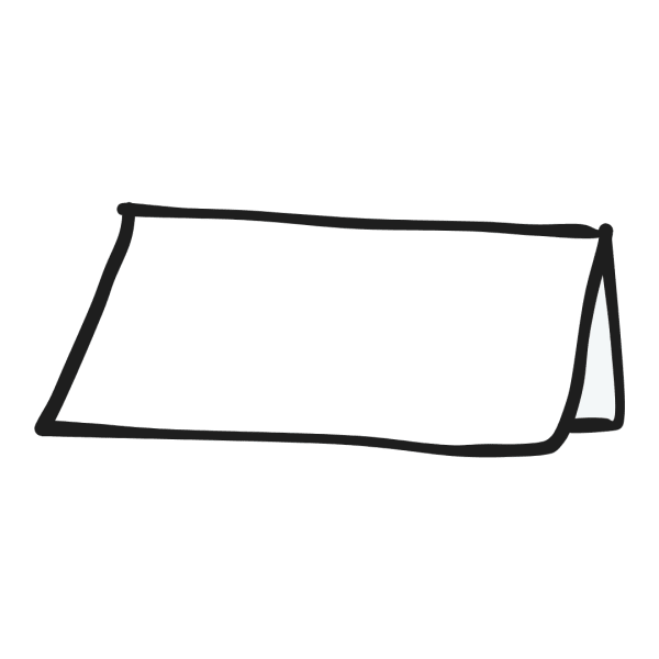 V-Falz Falthandtuch — Interfold-Faltung mit Einzelblattentnahme