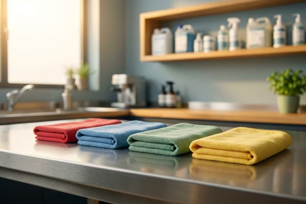 Das 4-Farben-System in der Reinigung, Hygiene durch Farbkodierung