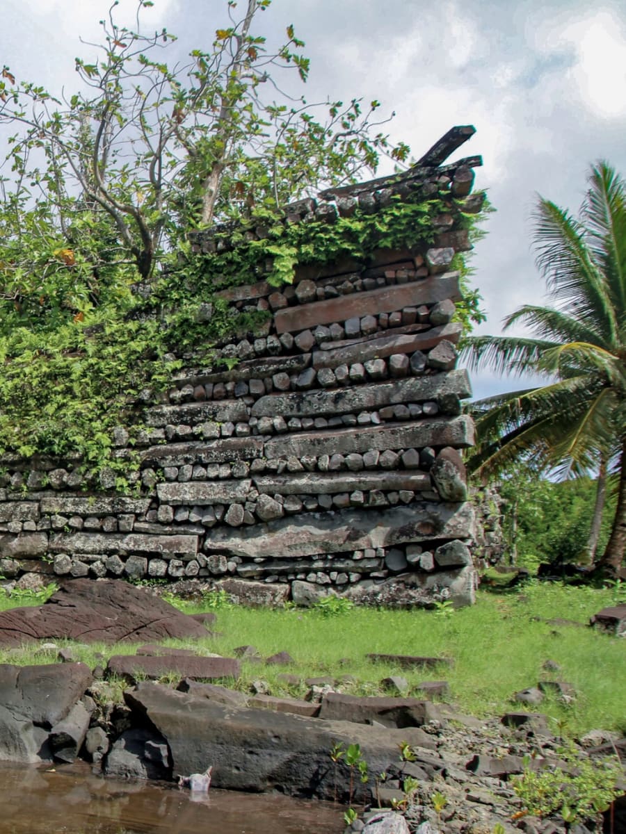 Nan Madol basalt ruins — A Lost City in the Sea