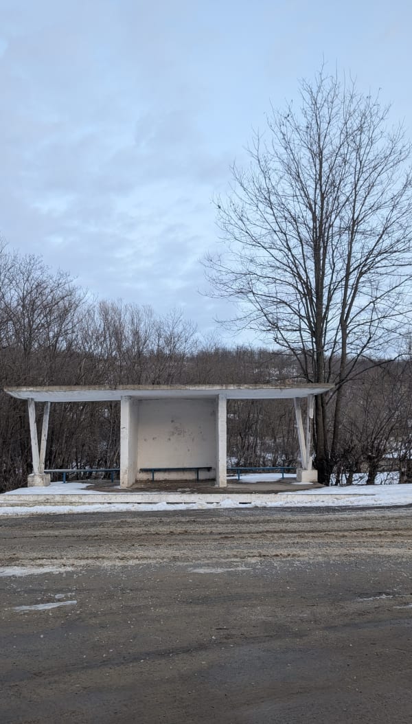 Bus Stop - Mokra