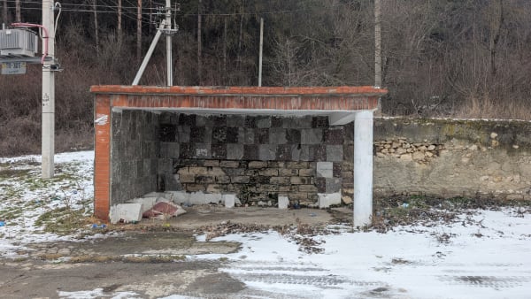 Bus Stop - Rașcov Chervona Mountain