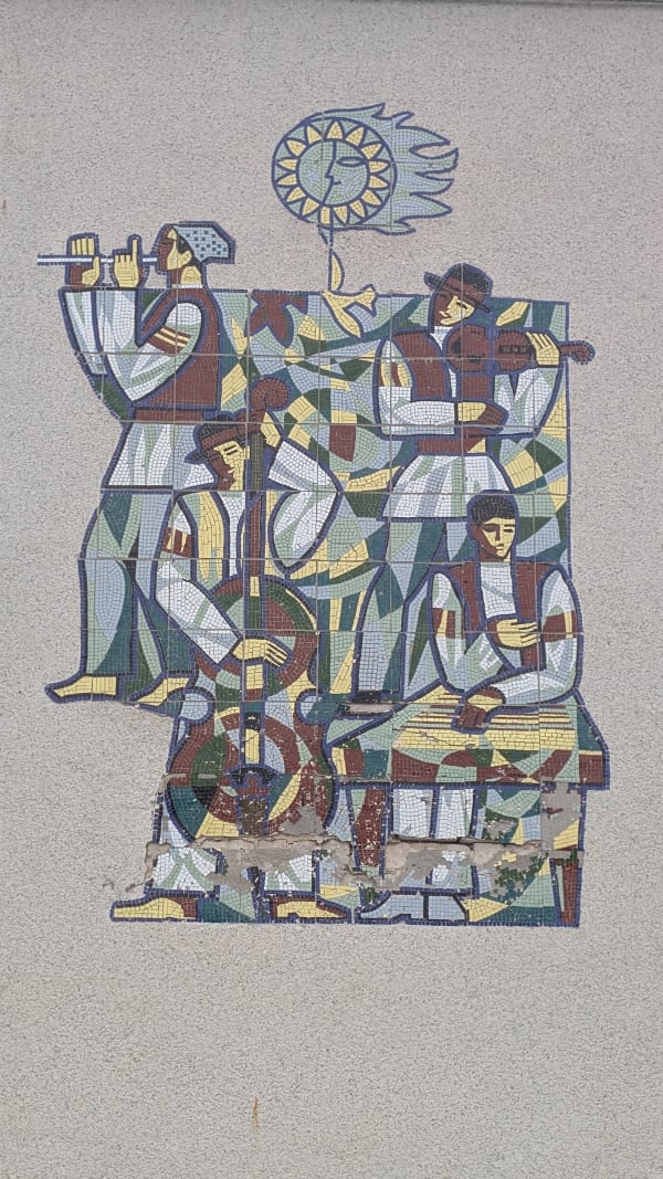 Mosaic - Dancers - Hristovaia House of Culture