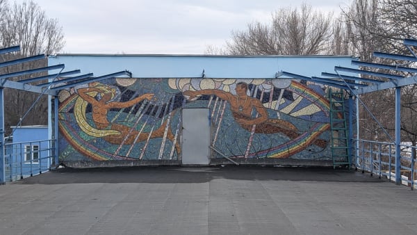 Mosaic - Mermaid and Merman - Rîbnița