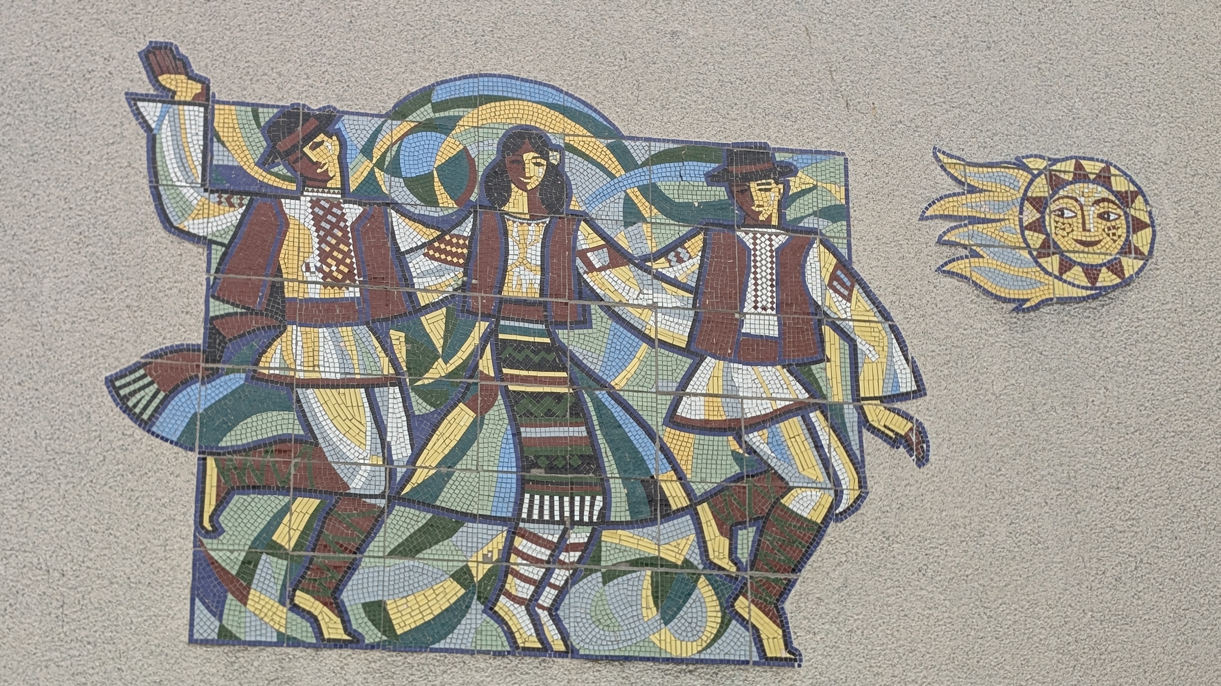 Mosaic - Musicians - Hristovaia House of Culture