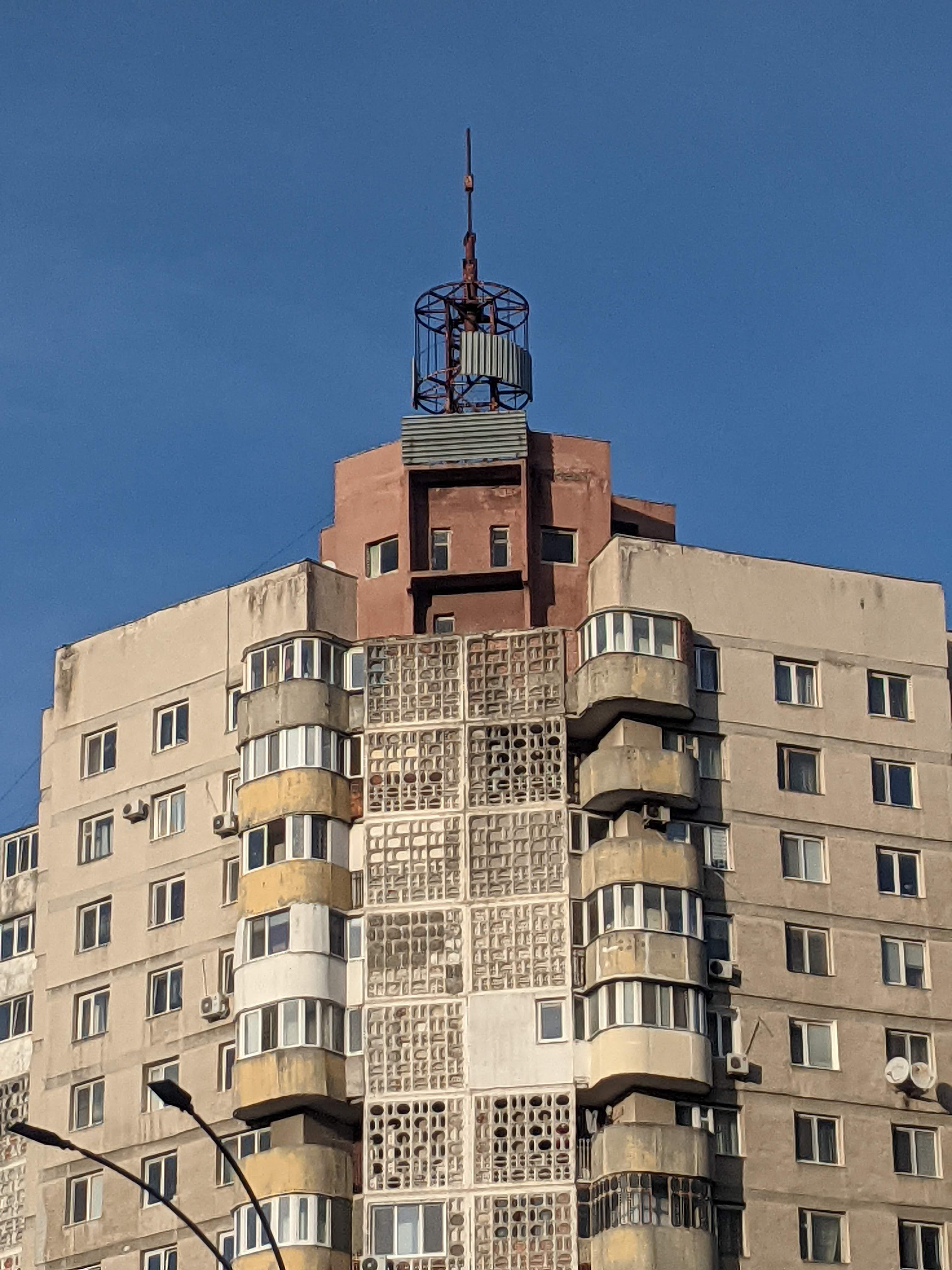 soviet brutalist residential, by A. Gordeyev; A.Kireyev; A. Kolotovkin; S. Shoikhet, Chișinău, Moldova (1970)