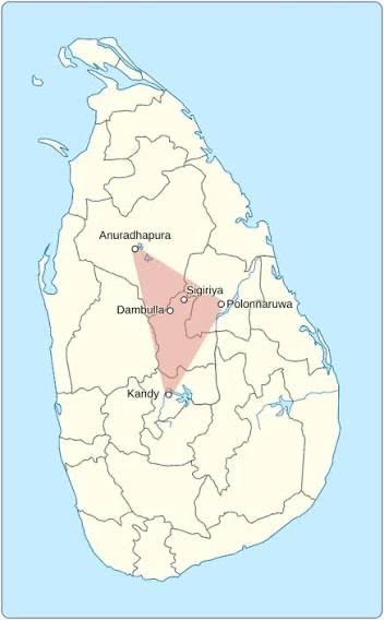Sri Lanka Cultural Triangle Map — Ancient Sites & Heritage