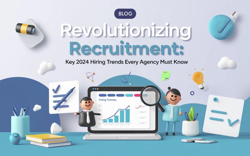 Discover the game-changing 2024 recruitment trends that will transform hiring! Learn how AI, skills-based hiring, and DEI strategies revolutionized recruitment.