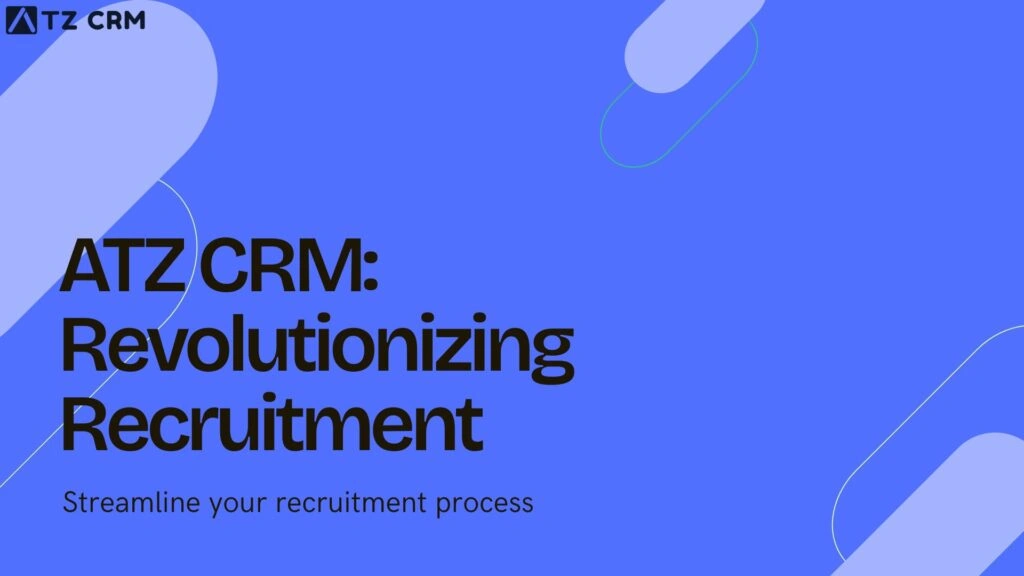 Discover why ATZ CRM is the best CRM for recruiters. Streamline your recruitment process, manage candidates with ease, and boost hiring efficiency using our all-in-one ATS + CRM solution.