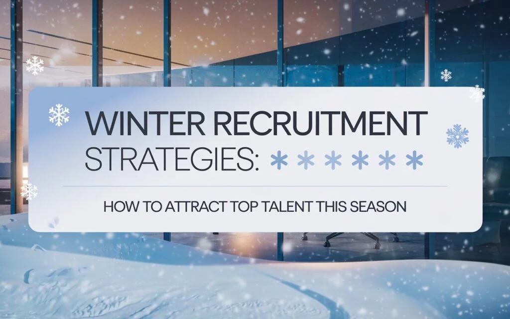Discover effective winter recruitment strategies to attract talent during the season. Learn how maximize engagement and drive successful hires.