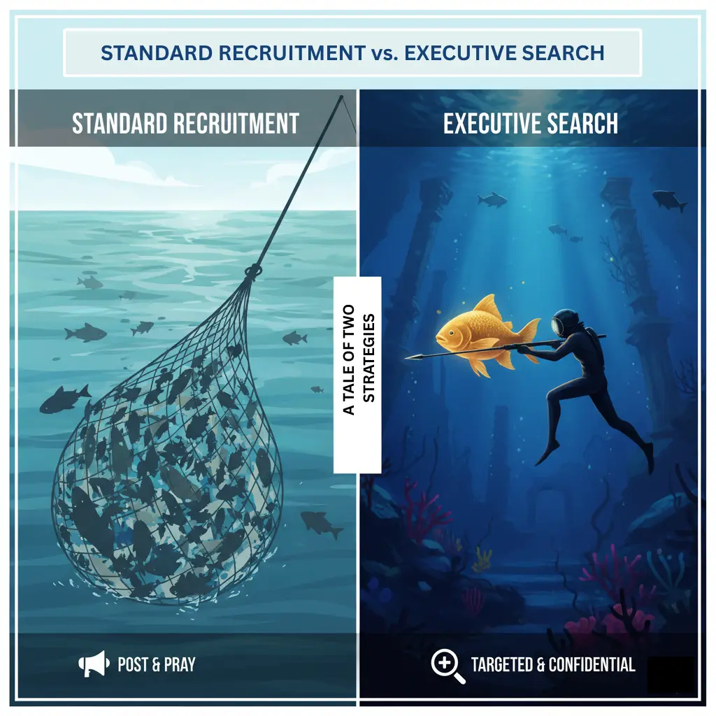 Standard Recruitment vs. Executive Search