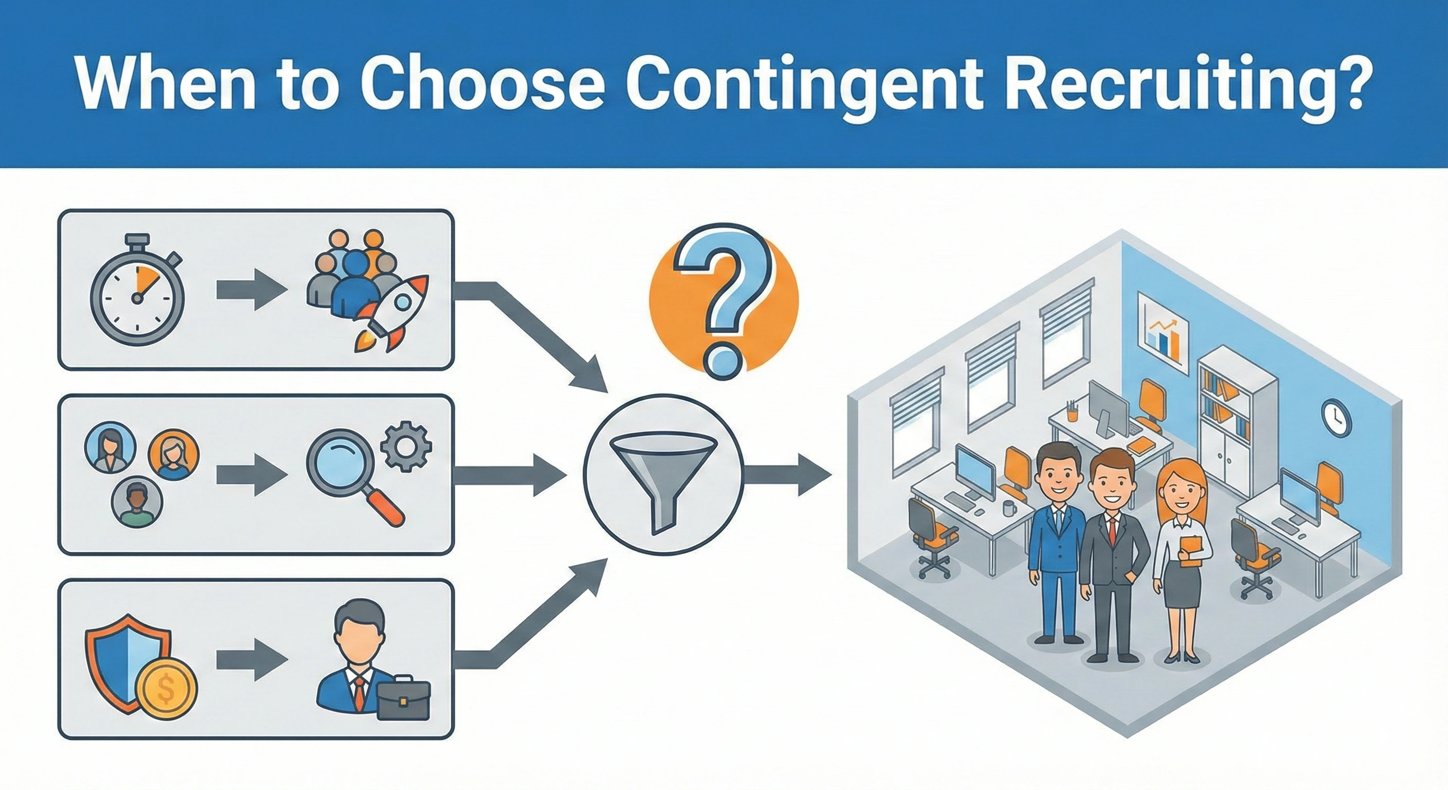 When to Choose Contingent Recruiting?