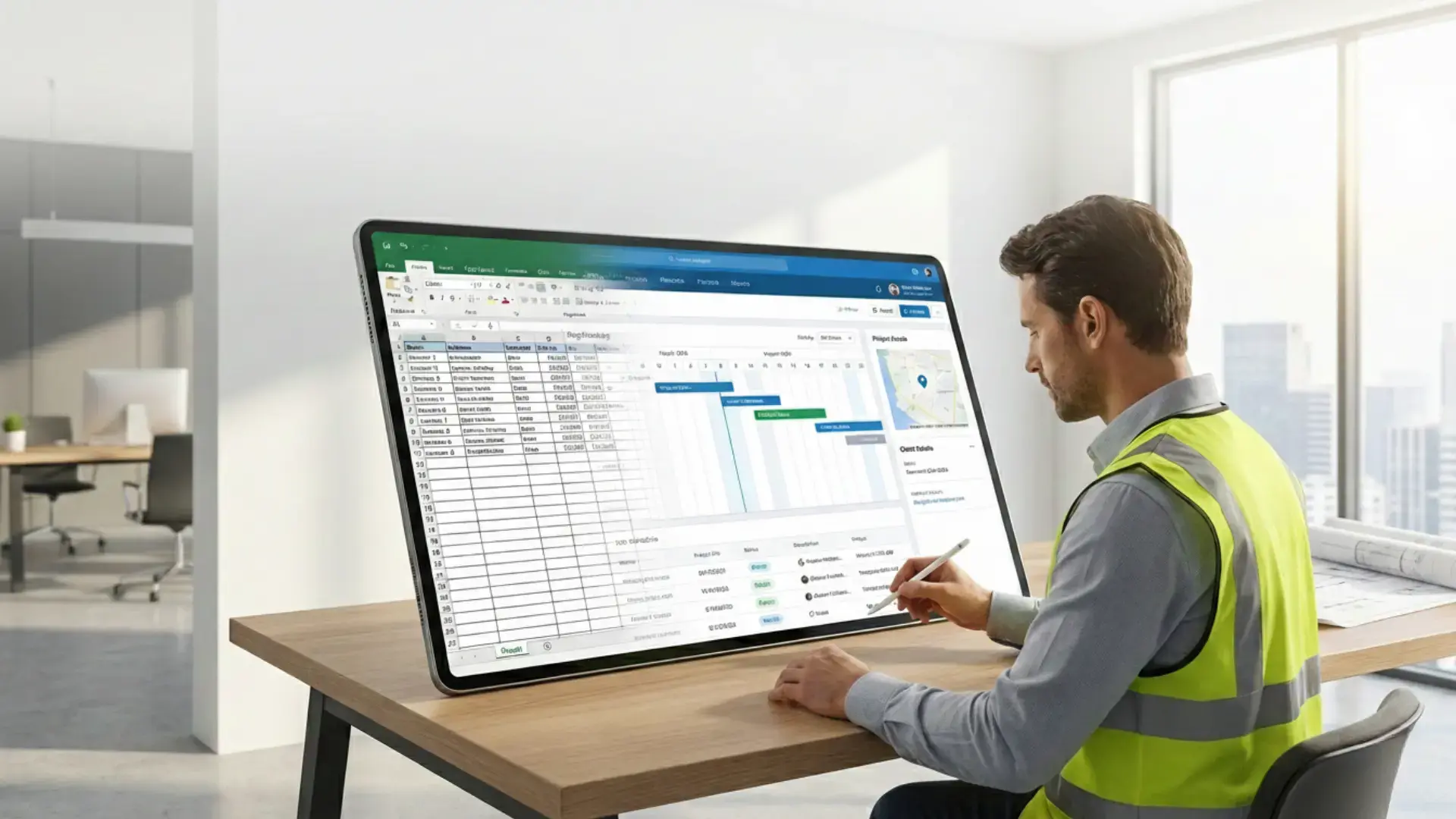 "Illustration showing common field team challenges and how CRM software helps solve them"