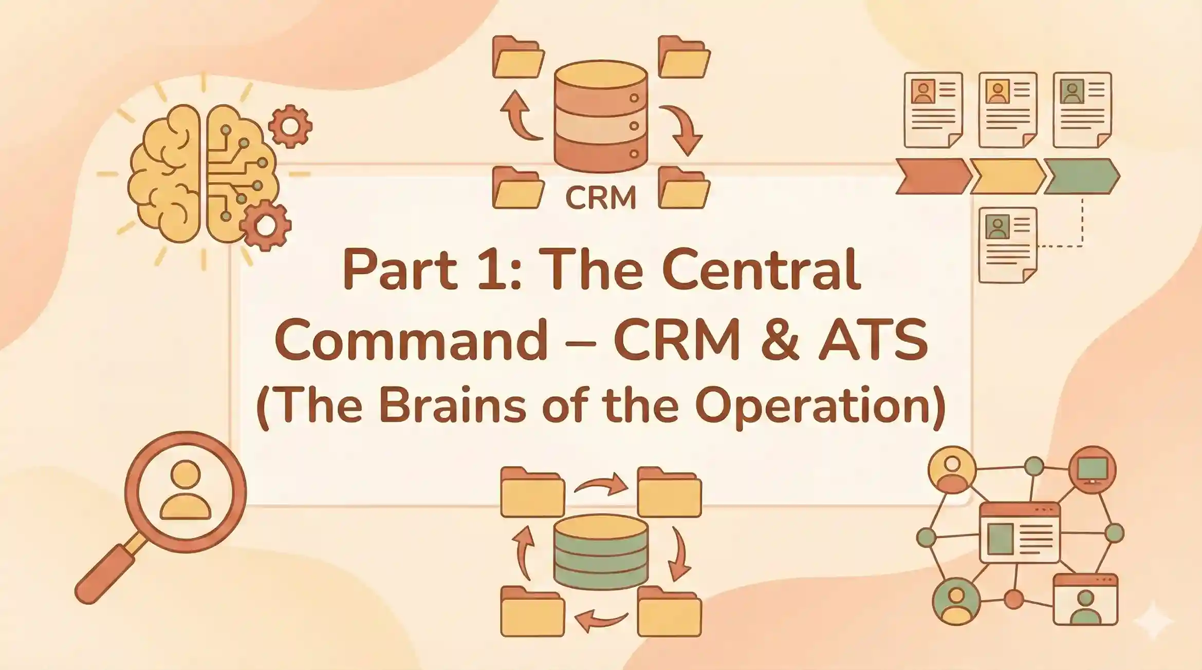 Part 1: The Central Command – CRM & ATS (The Brains of the Operation)