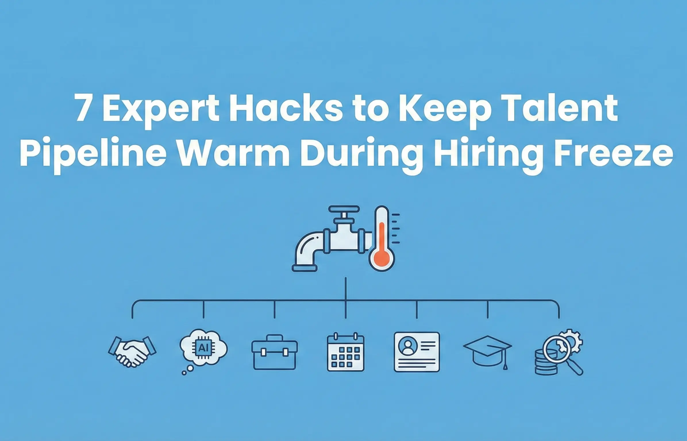 7 Expert Hacks to Keep Talent Pipeline Warm During Hiring Freeze
