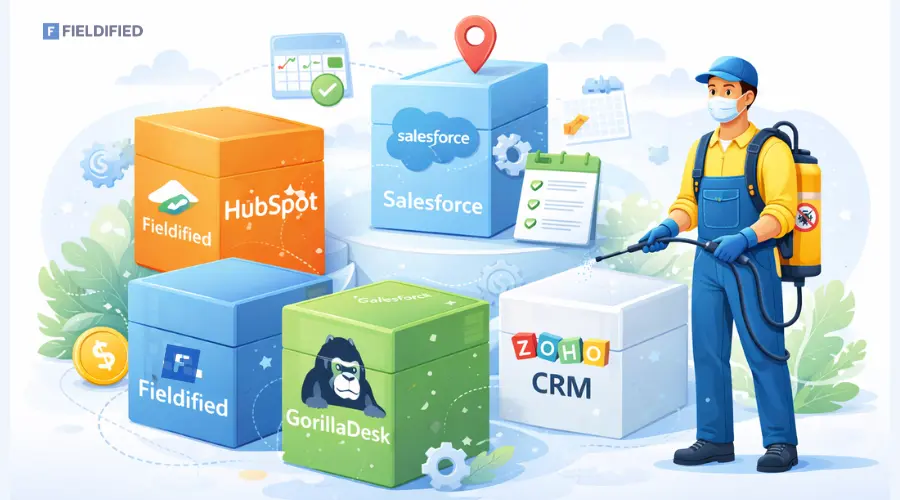 6 Pest Control  CRMs