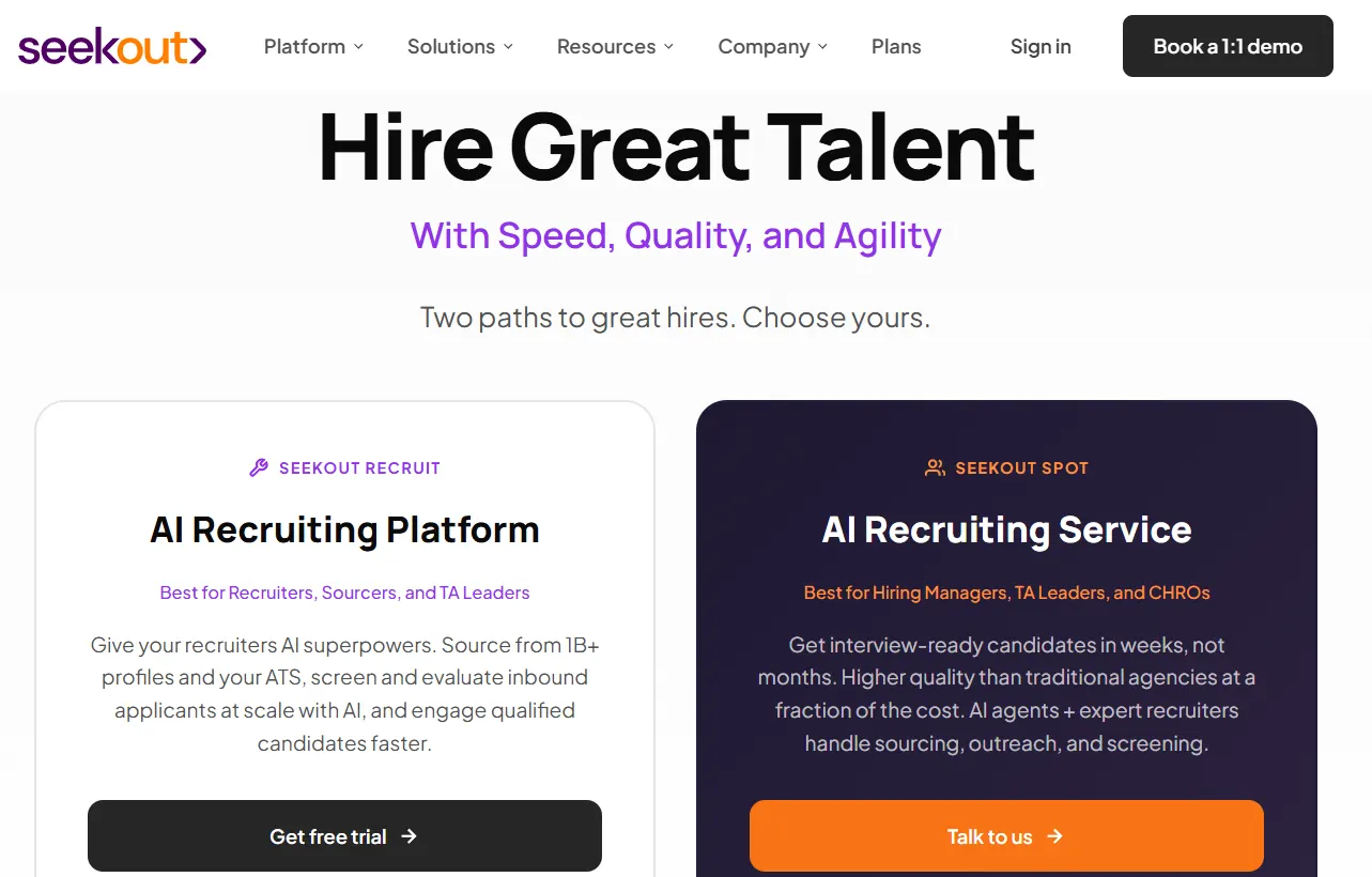 SeekOut: The Deep-Web Sourcing Specialist