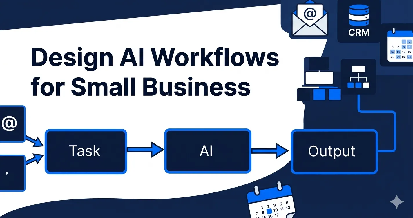 Discover how to design AI workflows that eliminate 10-40 hours of manual work per week — no technical skills required.