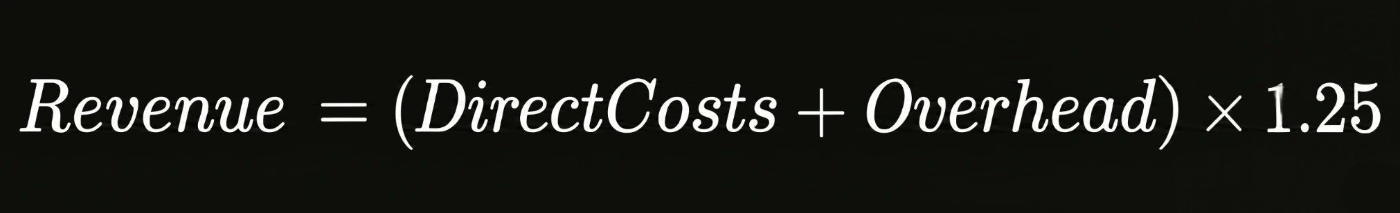 profit margin formula
