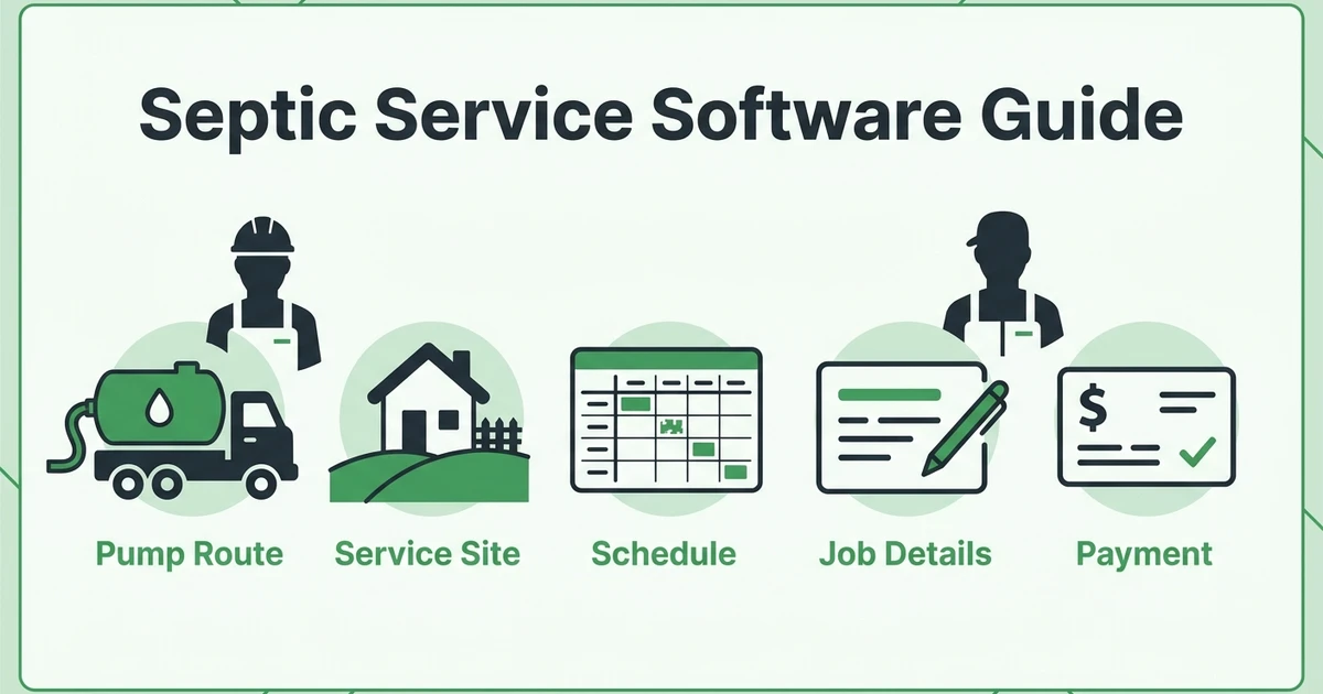 Best Septic Service Business Software for Scheduling and Invoices
