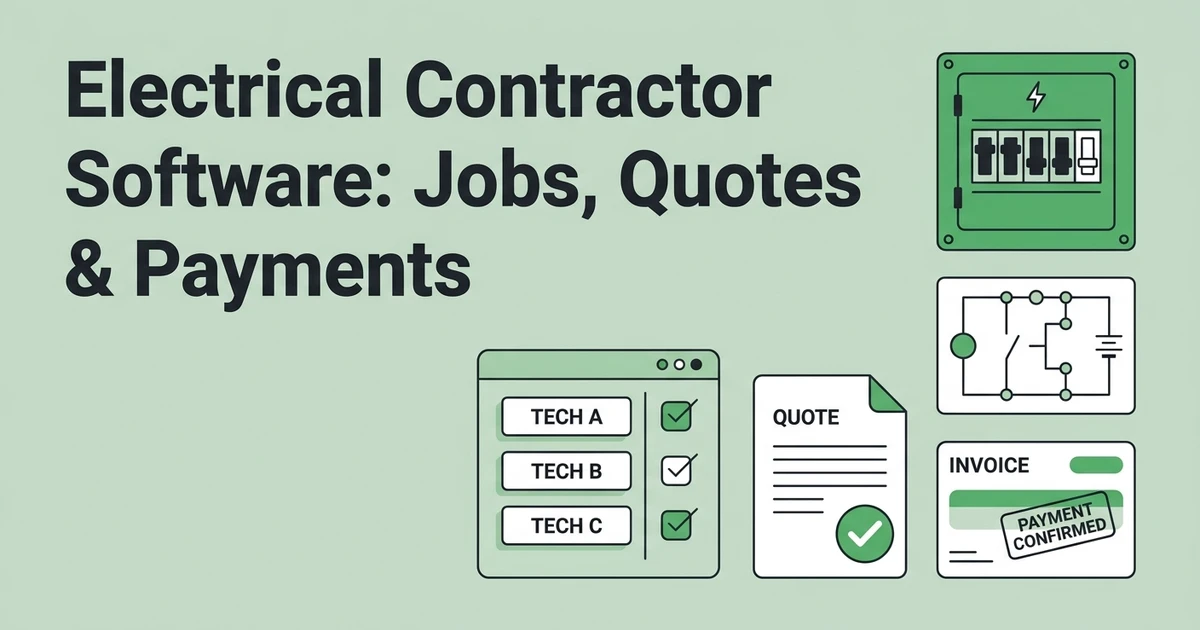 Best Electrical Contractor Software: Manage Jobs, Quotes, and Payments