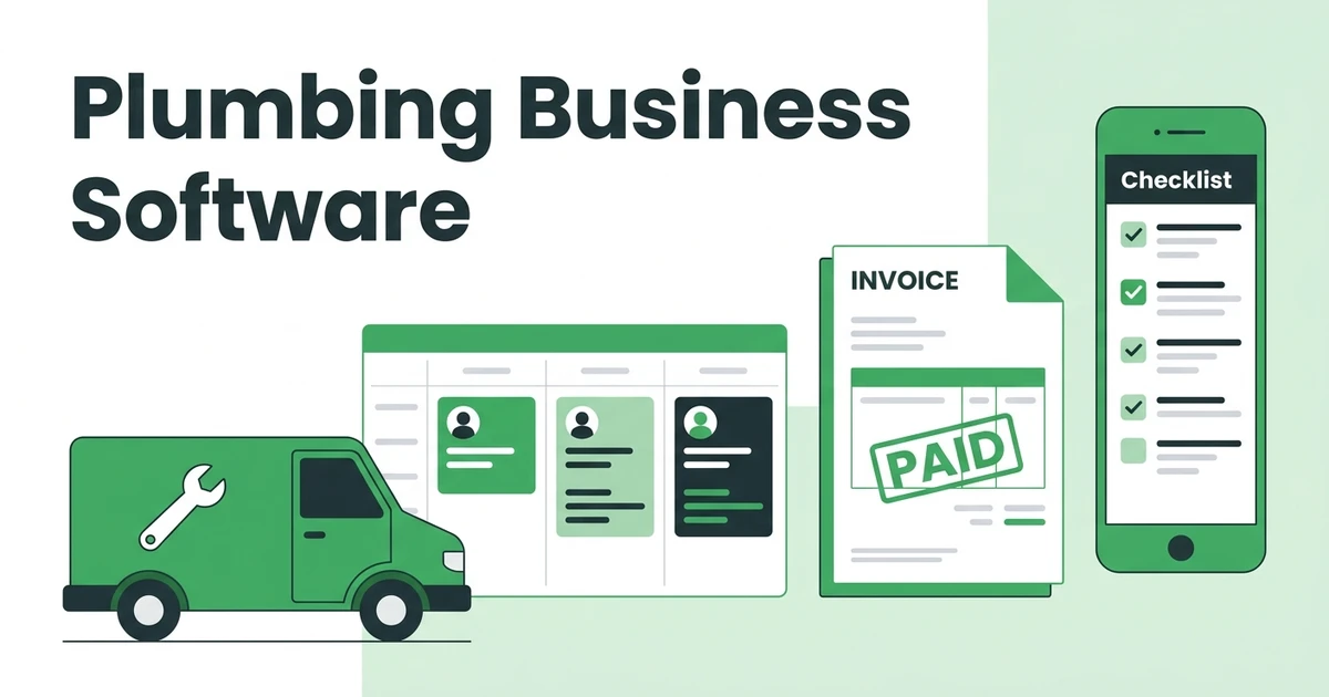 Descubra cómo el software para empresas de fontanería reemplaza el caos de la planificación manual con despacho automatizado, facturación más rápida y cobros el mismo día.