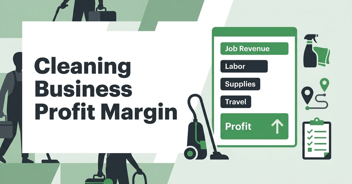 Cleaning Business Profit Margin: Calculate What Each Job Earns