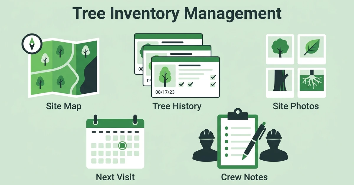 Tree Inventory Management for Arborists: Track Site History