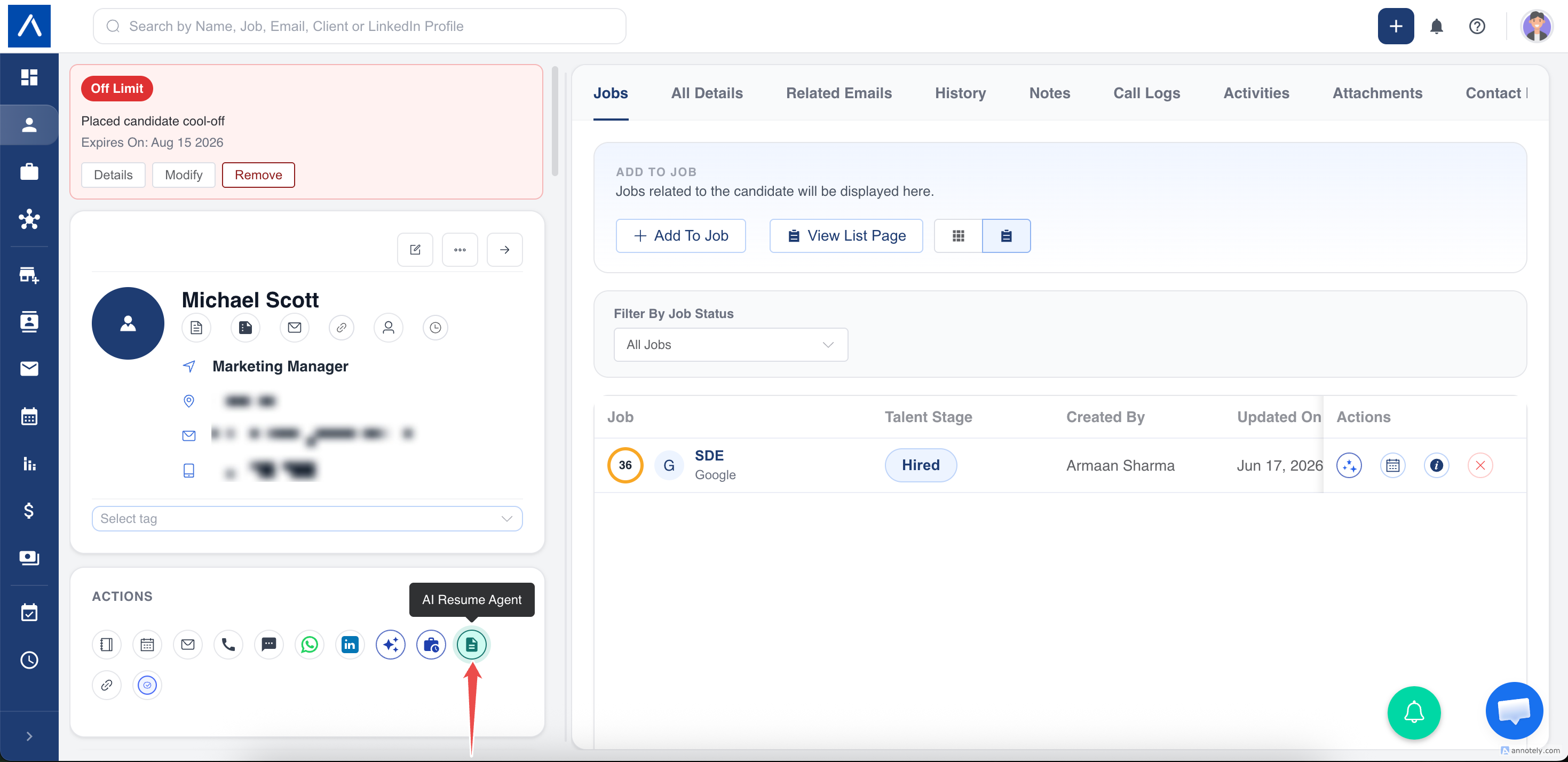 AI Resume Formatter action