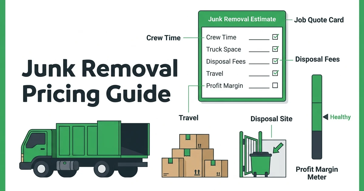 Junk Removal Pricing Guide: How to Quote Jobs Without Guessing