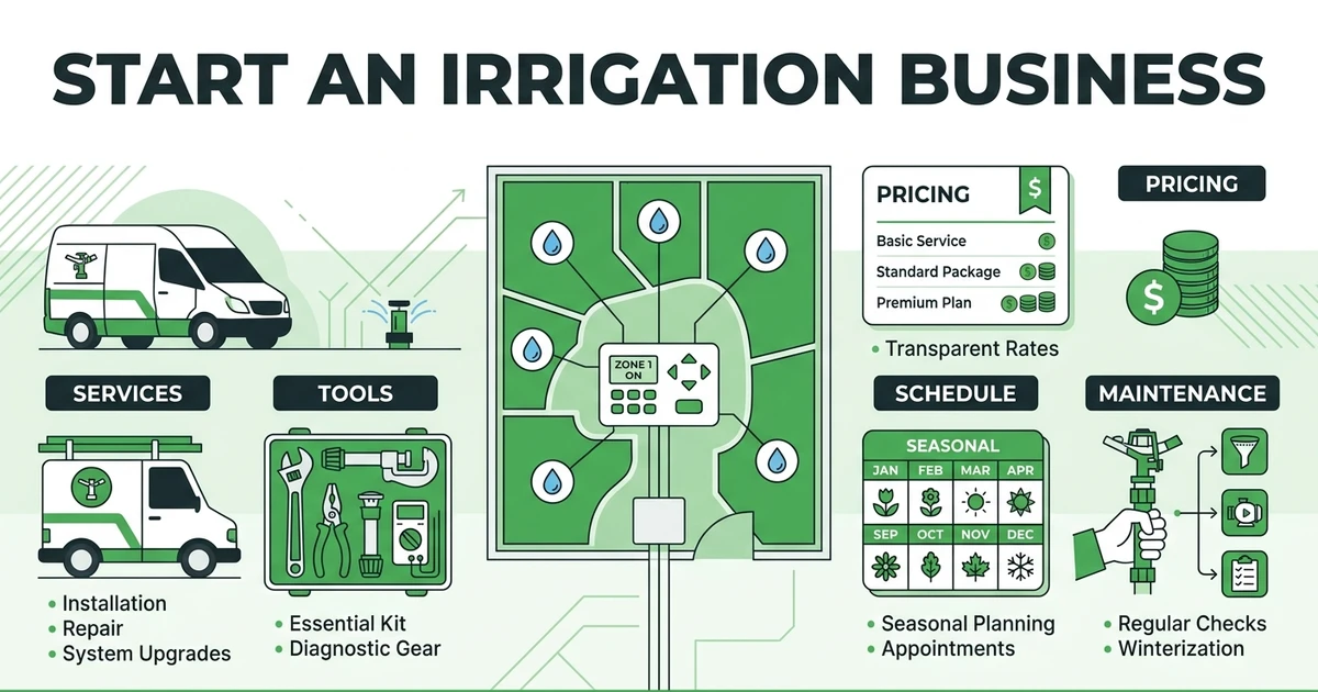 How to Start an Irrigation Business