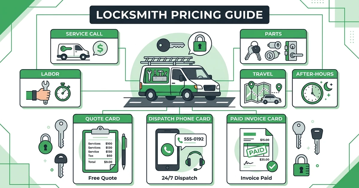 Locksmith Pricing Guide: Quote Jobs Clearly