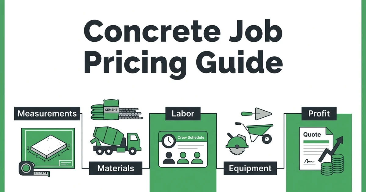 Concrete Job Pricing Guide for Contractors