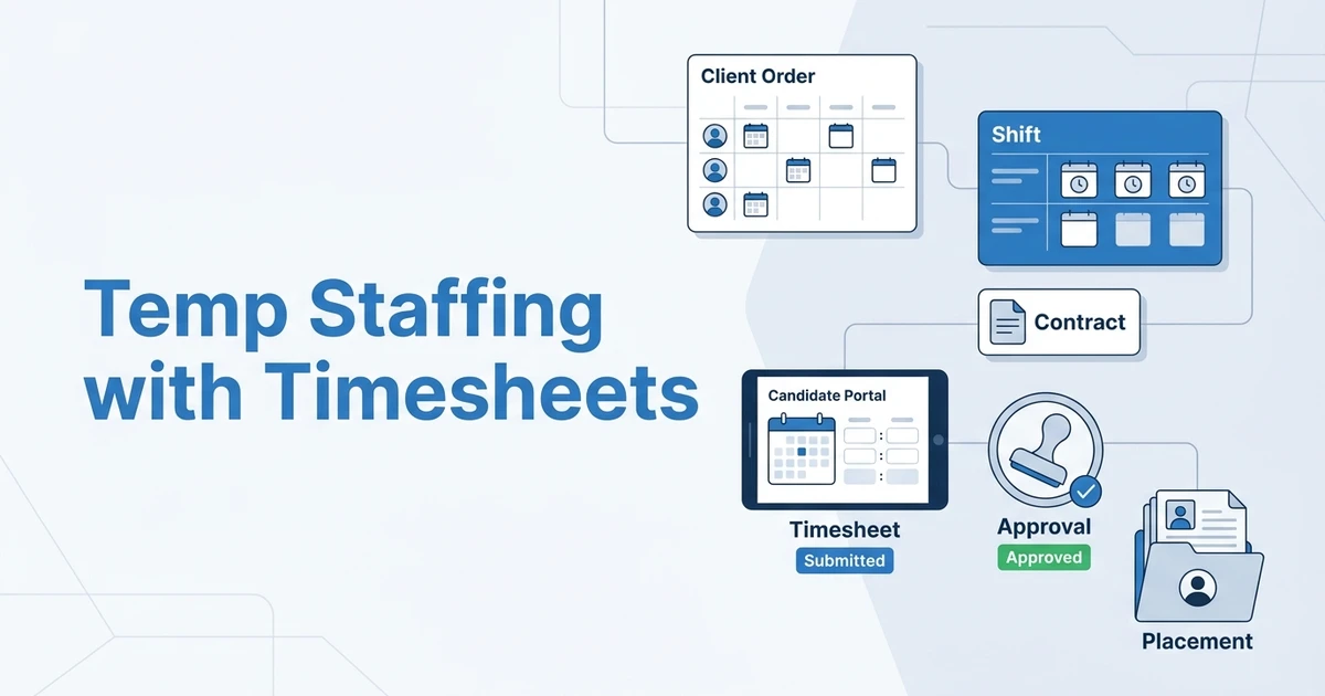 Best Temp Staffing Software with Timesheets and Portals