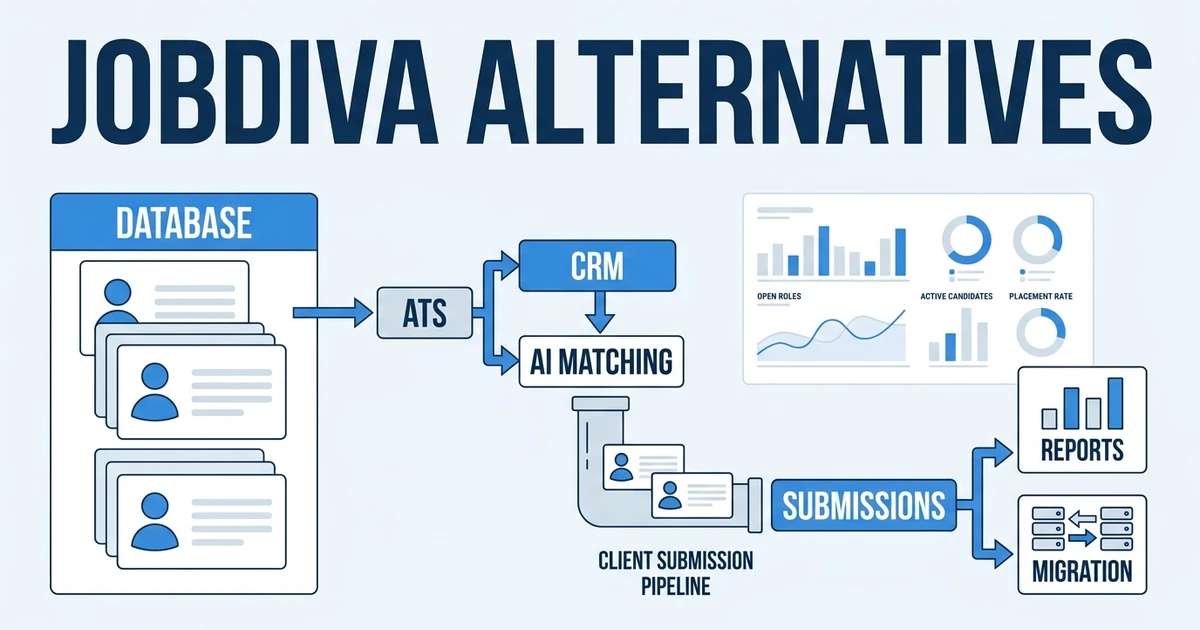 Best JobDiva Alternatives for Staffing Agencies